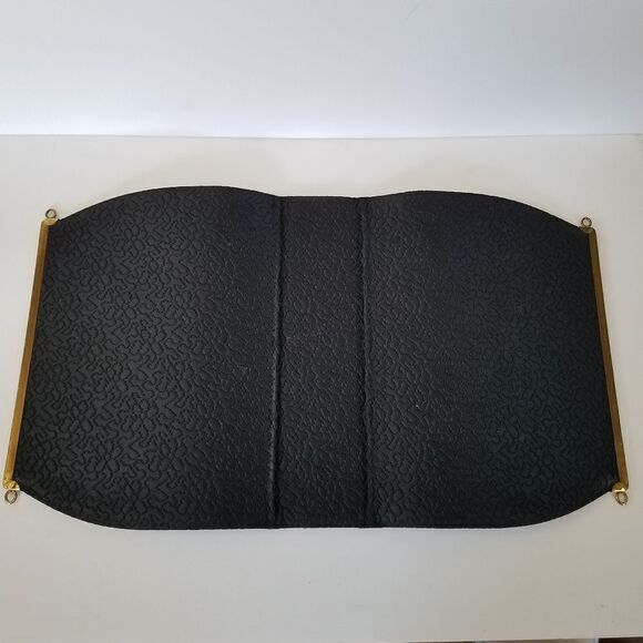 Vintage 60's L&M Lowy & Mund Edwards Lucite Handle Convertible Day To Night Bag - Picture 12 of 16